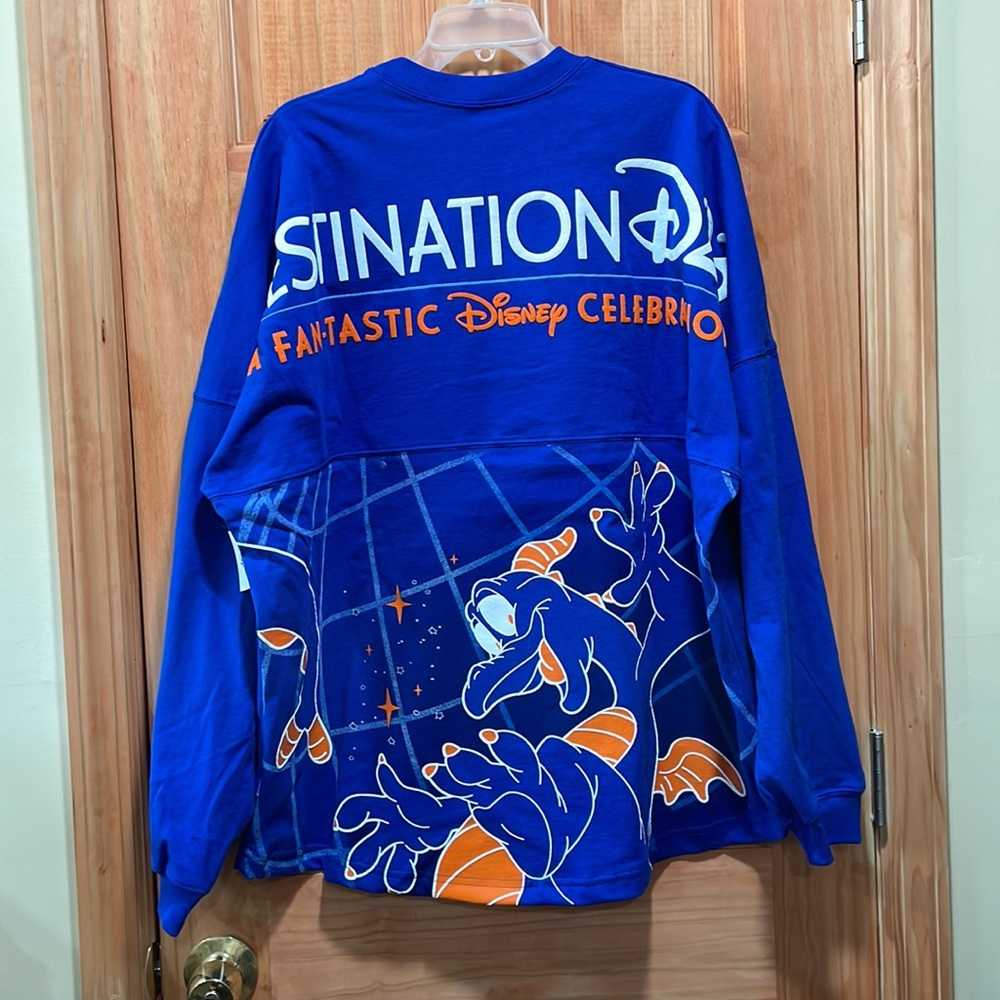 BNWT Walt Disney World 50th Destination D23 LE Figment Orange Bird Spirit Jersey